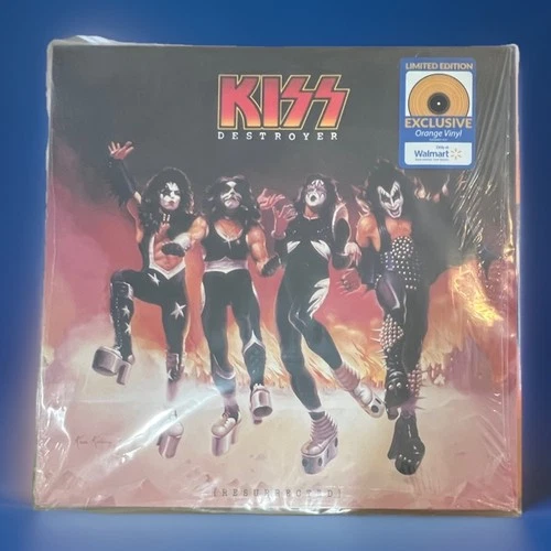 Kiss - Destroyer {Resurrected} - Orange Vinyl Record 2012 Walmart Exclusive
