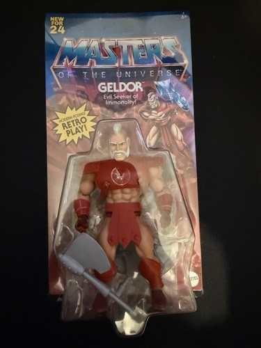 MOTU ORIGINS GELDOR MASTERS OF THE UNIVERSE SEALED MATTEL EXCLUSIVE IN STOCK!