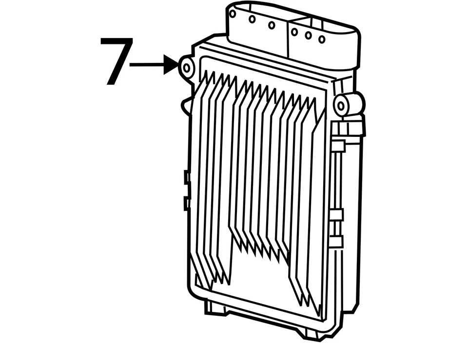 Engine ECM 204 Type C250 Sedan AWD Fits 09-12 MERCEDES C-CLASS 5247233 Foto 4 de 4