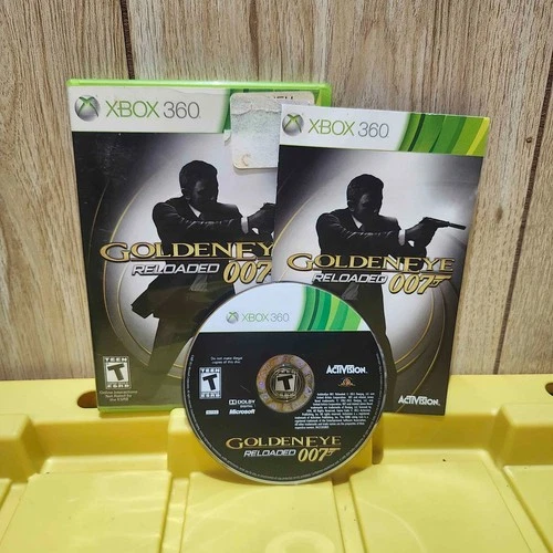 GoldenEye 007 Reloaded Xbox 360 Complete VG c🔥Condition!🔥