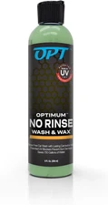 Optimum No Rinse Wash and Wax – Rinseless Car 8 Fl Oz (Pack of 1) 