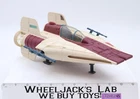 A-Wing Fighter 100% Complete Star Wars Droids 1985 Kenner Vintage Vehicle