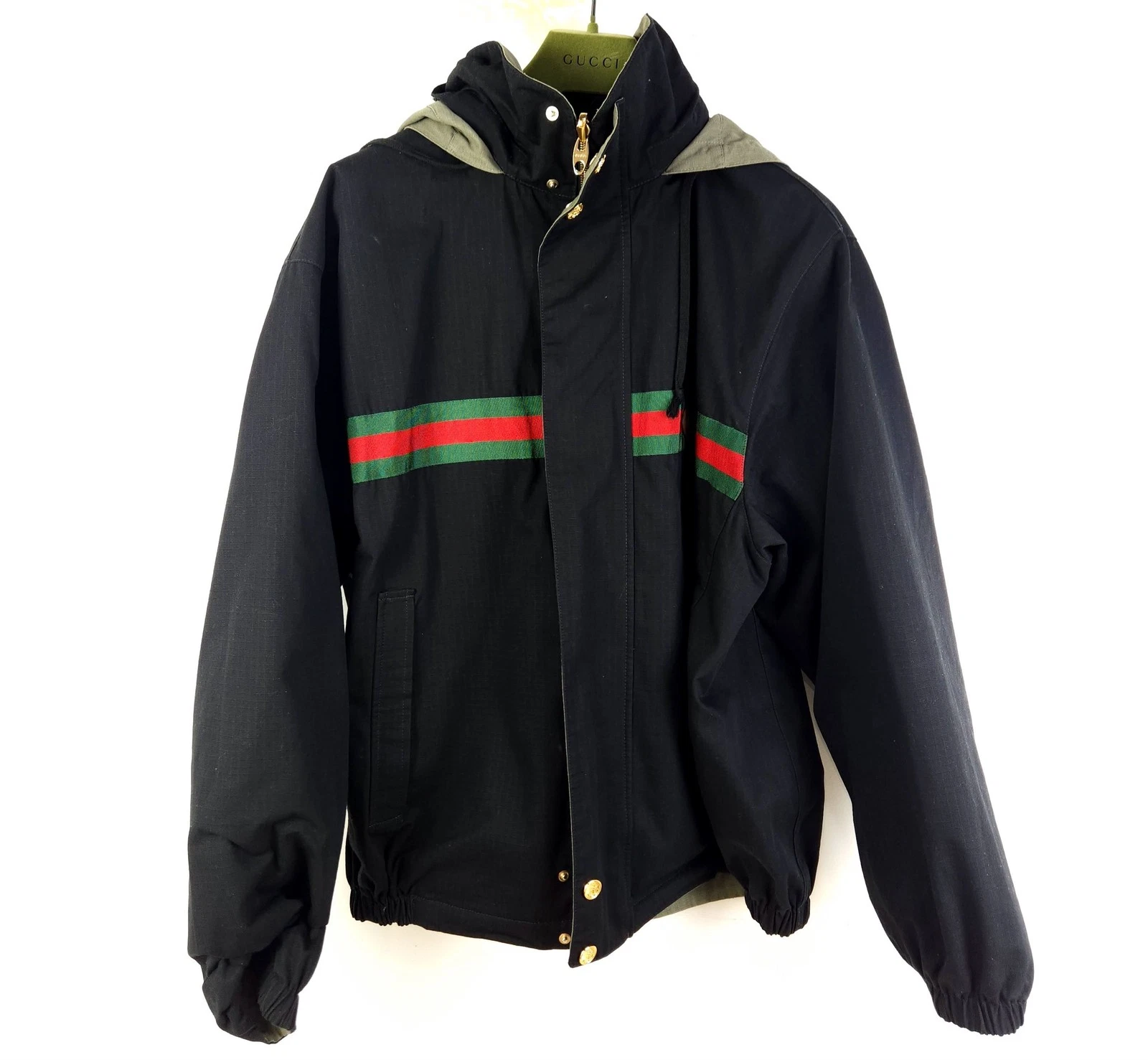 Giacca reversibile Gucci Web 639277 10084 138432667