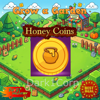  Grow a Garden Roblox  Honey Coins 1.4m-2m | Fast & Easy