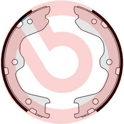 BREMBO S 56 544 Handbremsbeläge für NISSAN 350 Z (Z33) für INFINITI FX 170mm
