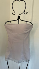 Sleeveless Mini Dress/ Top - Size 6/ XS - Beige