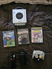 Nintendo GameCube Platinum Console - Silver Tested-ready To Play Out Of Box