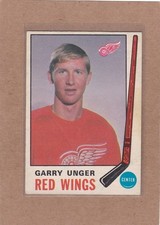 1969-70 O PEE CHEE HOCKEY GARRY UNGER #159 RED WINGS VG *A42311