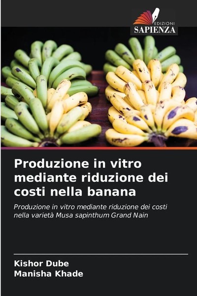 Produzione In Vitro Mediante Riduzione Dei Costi Nella Banana Dube (U. A.) Buch-image