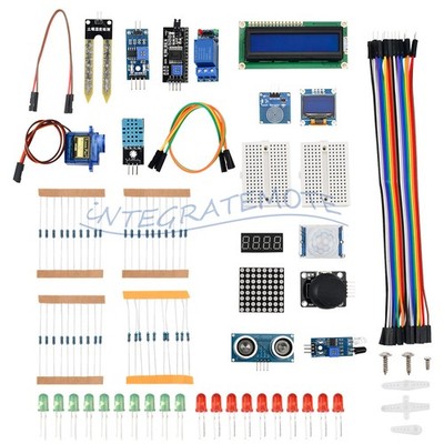 Starter Kit for 0.96'' OLED screen kits DHT11 Breadboard Component kit MEGA2560