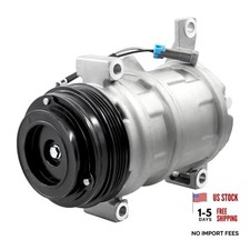 Silverado 1500 AC Compressor with Clutch - Compatible with 2001-2013