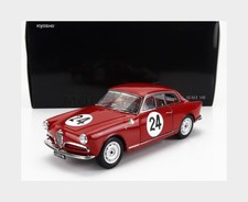 Kyosho Alfa Romeo Giulietta Sv Sprint Veloce N 24 Targa Florio 1958 N.todaro R.barbato 1:18 08957B