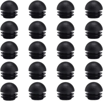 20PCS 22 mm (7/8 Inch) Plastic End Caps Plugs Chair Leg Inserts, Round Tube