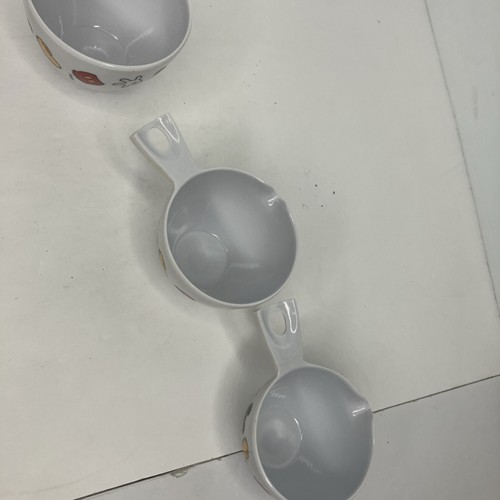 Disney Parks Mickey Mouse verstreute Körperteile Kunststoff Messbecher 4er Set - Bild 7 von 7