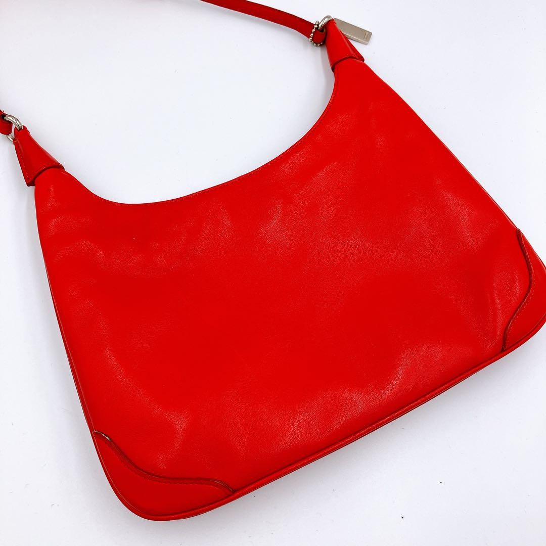 COACH Old 8312 Red Ergo One Shoulder Bag | eBay