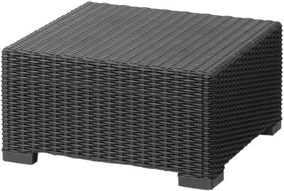 Allibert by Keter California Gartentisch Aus Kunststoff, Beistelltisch Für Garte