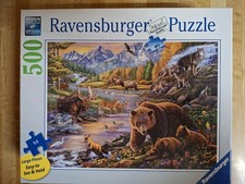 Ravensburger Jigsaw Puzzle Wilderness 500 pcs Large Piece Format Complete 2021 