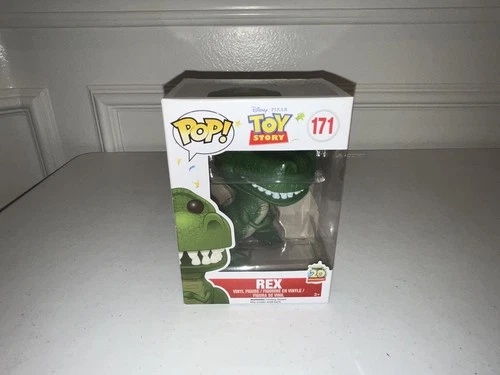 Funko Pop Disney Toy Story #171 Rex Vaulted Vinyl Figure with Protector