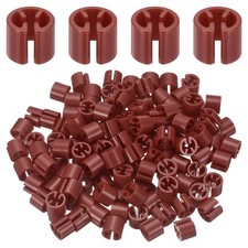 240Pcs Hanger Size Markers, Fit 3-5mm Rod Hanger Tags for Organization, Brown