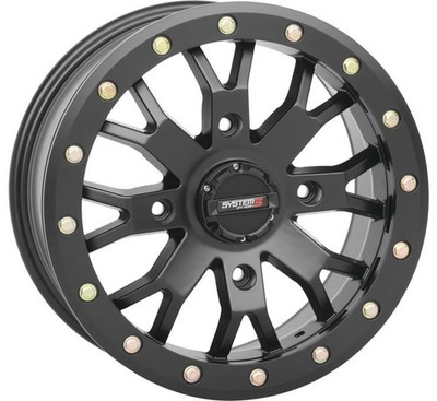 SYSTEM 3 Off-Road SB-4 Beadlock Felgen 14x7 4/137 5.5+1.5 Schwarz #14S3-3137