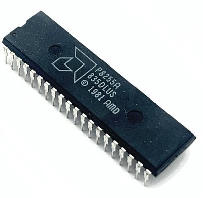 AMD P8255A Programmable Peripheral Interface PIO IO Controller DIP-40 IC