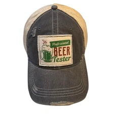 Popfizzy Beer Drinking Hats for Men and Women, Funny Trucker Hats for Adults,...