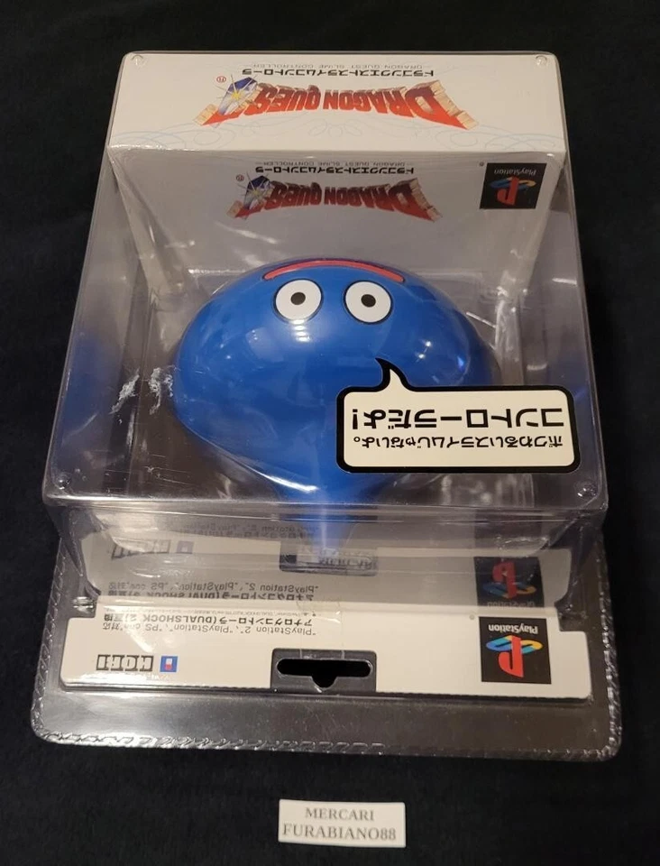 Manette Hori Dragon Quest Warrior Blue Slime pour PS2 Playstation2 Dual JP neuve - Photo 4/4