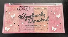Grease X Revolution HOPELESSLY DEVOTED NIB Highlighter Palette Authentic Pinks