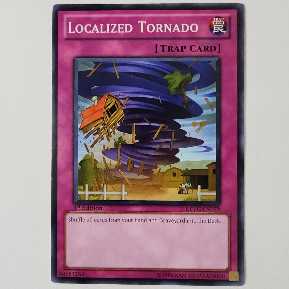 Localized Tornado - EXVC-EN079 - NM/VLP - Common - 1st ed