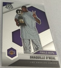 2020-21 Panini Mosaic Basketball Shaquille O'Neal Los Angeles Lakers Finals MVPs
