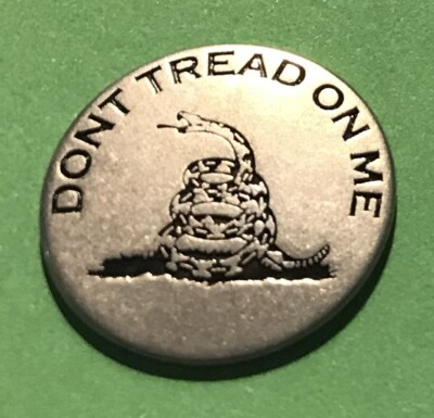 Colonial Williamsburg Gadsden Flag-Don't Tread On Me Token