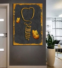 Canvas Framed Wall Art, Tooth Canvas Wall Art, Dentist Canvas WALL Art