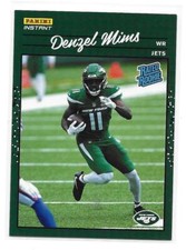 2020 Panini Instant Denzel Mims Rated Rookie Retro Set Rookie Card /2044. rookie card picture