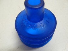 VICAS VC-32 D 1 VACUUM CUP DOUBLE BELLOWS 2.0 OD BLUE VINYL NEW