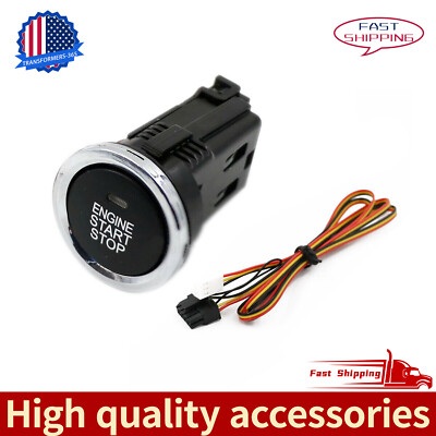 Car Keyless Engine Start Stop Push Button Power Starter Ignition Switch US DC12V