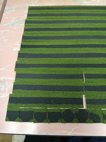 12' Road set 26 pc 1/2" wide Black Road System geomorphic wargaming RPG Terrain - Picture 3 of 3