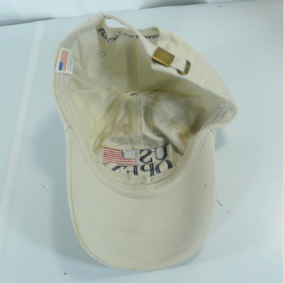 Casquette US Open Olympia Fields 2003 - Brodée Vintage - Blanche - Taille Ajustable