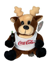Coca-Cola Moose Bean Plush