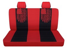 Red - Purple - Pink Front Seat Covers Fits 1999-2004 Toyota Tundra Bench Seat