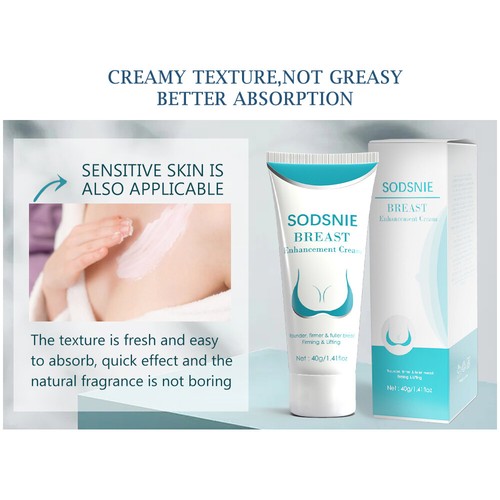 Breast Enlargement Cream Enhancement Oil Plumps Bigger Boobs Firming Lifting - Picture 13 of 15