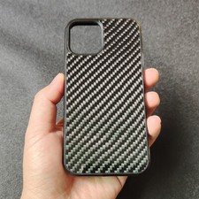 Real Carbon Fiber iPhone Case for 12Pro 12ProMax 13Pro 13ProMax 14, 15, 15 Pro