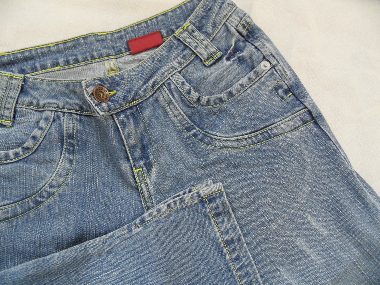Levis cool 3/4 jeans size 12 y excellent st719 image 2