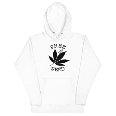 Koldren Free The Weed Black & White  Hoodie