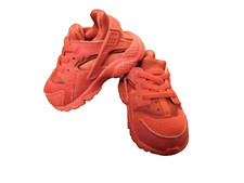 Nike Huarache Run TD Athletic Sneakers 704950 Red Red Toddler Sz 4 EUC Sweet