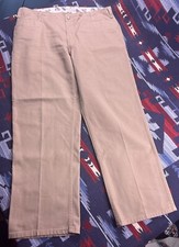 Vtg 90s Men's Ben Davis Gray Chino Pants Yellow Tag Rare Work Wear 42 40x30