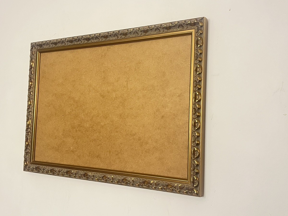 A1 A2 A3 A4 A5 Real Wood Ornate Gold Picture Frame Photo Frame