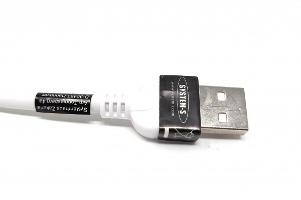 System-S Cavo Mini USB ad Angolo retto a 90° con Angolo retto 50 cm
