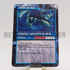 GORMITI Vintage - Card Prima Seconda Serie - Cavarex il Sergente dei Mari