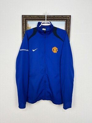 NIKE MANCHESTER UNITED トラックジャケット　XL レア《ナイキ》マンチェスターユナイテッド刺繍トラック