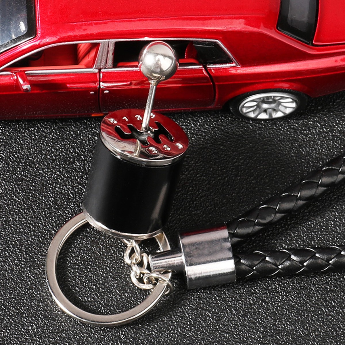 Shifter Keychain 5 Speed Shift Knob Metal Gear Shift Knob Keychain - 6-Speed Shifter ...